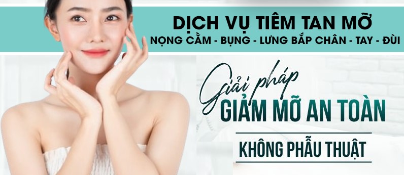 dịch vụ tiêm tan mỡ